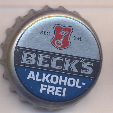 Beer cap Nr.20583: Beck's Alkoholfrei produced by Brauerei Beck GmbH & Co KG/Bremen