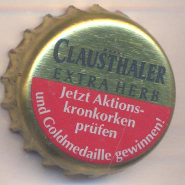 Beer cap Nr.20608: Clausthaler Extra Herb produced by Binding Brauerei/Frankfurt/M.