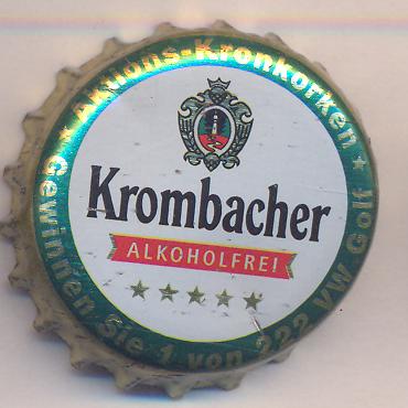 Beer cap Nr.20679: Krombacher Alkoholfrei produced by Krombacher Brauerei Bernard Schaedeberg GmbH & Co/Kreuztal