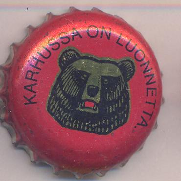 Beer cap Nr.20837: Karhu III produced by Oy Sinebrychoff Ab Porin Olut/Pori