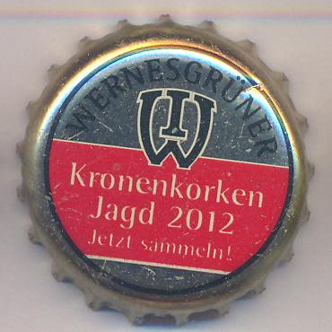 Beer cap Nr.20862: Wernesgrüner produced by Wernesgrüner Brauerei AG/Wernesgrün