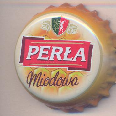 Beer cap Nr.20917: Perla Miodowa produced by Zaklady Piwowarskie w Lublinie S.A./Lublin