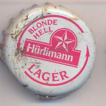 Beer cap Nr.20939: Hürlimann Lager produced by Hürlimann/Zürich