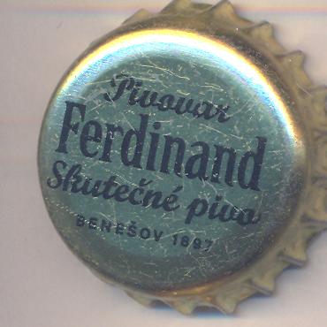 Beer cap Nr.20947: Ferdinand Skutecne Pivo produced by Pivovar Benesov/Benesov u Prahy