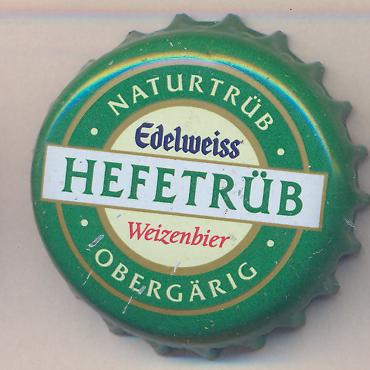 Beer cap Nr.21011: Edelweiss Hefetrüb produced by Hofbräu Kaltenhausen/Kaltenhausen