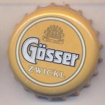 Beer cap Nr.21018: Gösser Zwickl produced by Brauerei Göss/Göss