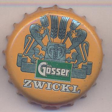 Beer cap Nr.21019: Gösser Zwickl produced by Brauerei Göss/Göss