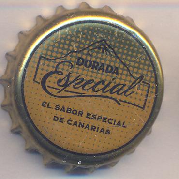 Beer cap Nr.21044: Dorada Especial produced by Vervecera de Canarias/La Laguna(Canary Islands)