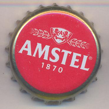 Beer cap Nr.21055: Cerveza Amstel produced by El Aguila S.A./Madrid