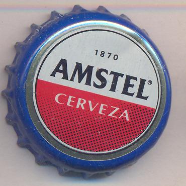 Beer cap Nr.21056: Cerveza Amstel produced by El Aguila S.A./Madrid