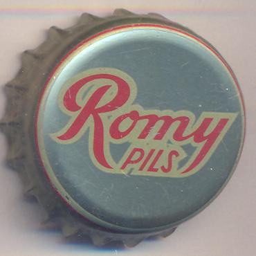 Beer cap Nr.21106: Romy Pils produced by Brouwerij Roman N.V./Oudenaarde - Mater