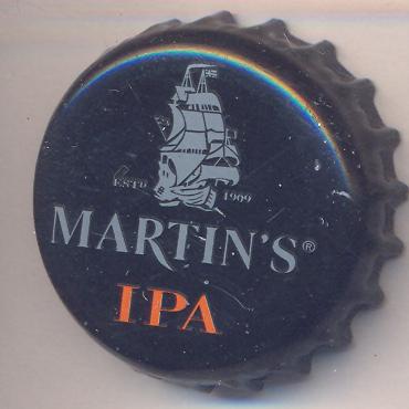 Beer cap Nr.21115: Martin's IPA produced by Anthony Martin Group/Genval