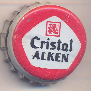 Beer cap Nr.21132: Cristal Alken produced by Alken-Maes/Alken Waarloos