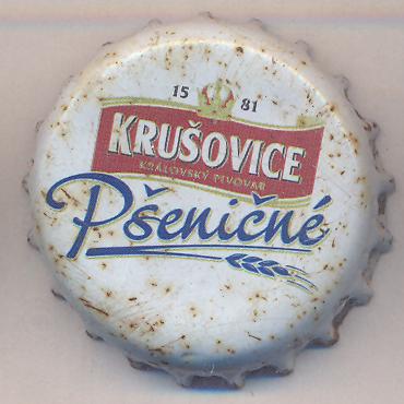 Beer cap Nr.21206: Krusovice Psenicne produced by Kralovsky Pivovar/Krusovice