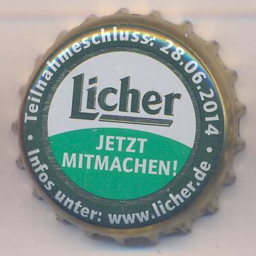 Beer cap Nr.21393: Licher produced by Licher Privatbrauerei Ihring-Melchior KG/Lich