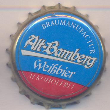 Beer cap Nr.21406: Alt Bamberg Weißbier Alkoholfrei produced by Braumanufactur Alt-Bamberg GmbH/Bamberg