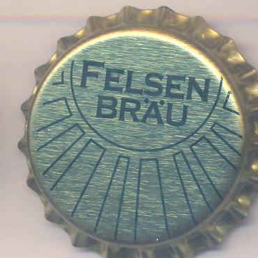 Beer cap Nr.21416: Felsenbräu produced by Felsenbräu Thalmannsfeld W. Gloßner KG/Bergen