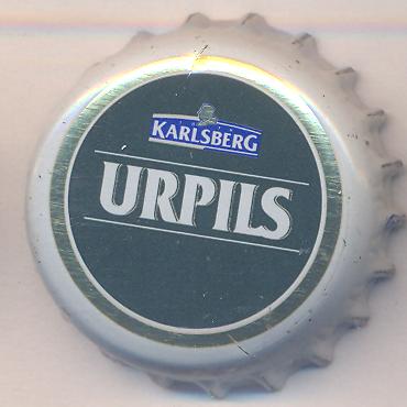 Beer cap Nr.21422: Karlsberg Urpils produced by Karlsberg Brauerei/Homburg/Saar