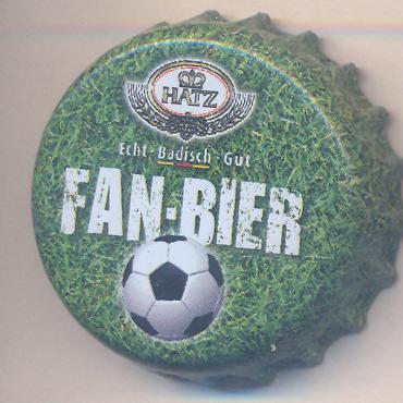 Beer cap Nr.21475: Hatz Fan-Bier produced by Hofbräuhaus Hatz/Hatz