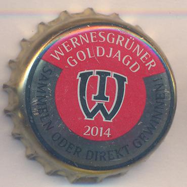 Beer cap Nr.21491: Wernesgrüner produced by Wernesgrüner Brauerei AG/Wernesgrün