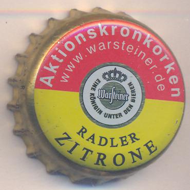 Beer cap Nr.21522: Warsteiner Radler Zitrone produced by Warsteiner Brauerei/Warstein