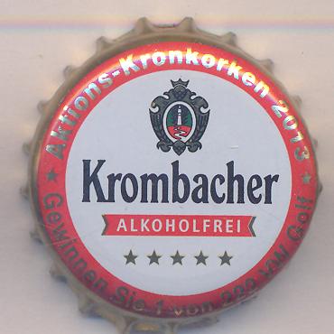 Beer cap Nr.21532: Krombacher Alkoholfrei produced by Krombacher Brauerei Bernard Schaedeberg GmbH & Co/Kreuztal