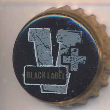 Beer cap Nr.21683: V+ Black Label produced by Veltins/Meschede