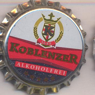 Beer cap Nr.21693: Koblenzer Alkoholfrei produced by Koblenzer Brauerei GmbH/Koblenz