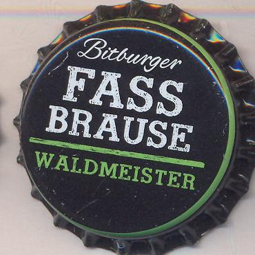 Beer cap Nr.21708: Bitburger Fassbrause Waldmeister produced by Bitburger Brauerei Th. Simon GmbH/Bitburg