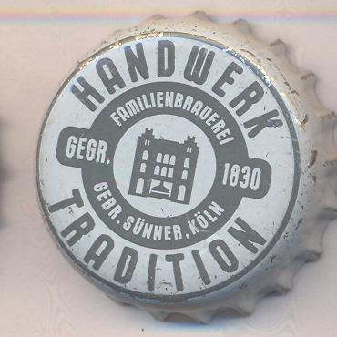 Beer cap Nr.21732:   produced by Gebrüder Sünner/Köln