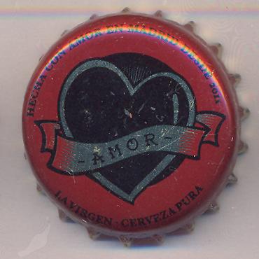 Beer cap Nr.21793: La Virgen produced by Cervezas la Virgen/Las Rozas