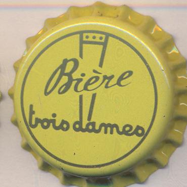 Beer cap Nr.21971: Biere Trois Dames produced by Brasserie Trois Dames/Sainte-Croix