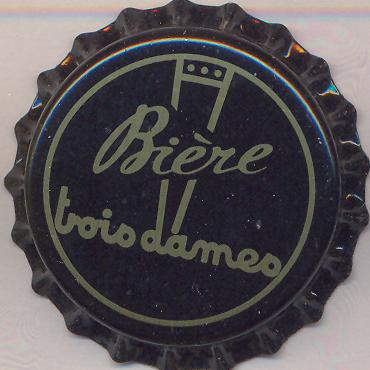 Beer cap Nr.21972: Biere Trois Dames produced by Brasserie Trois Dames/Sainte-Croix