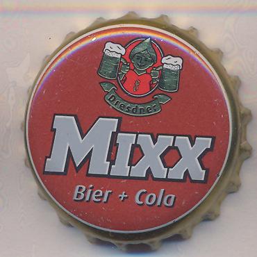 Beer cap Nr.22008: Mixx Bier + Cola produced by Feldschlößchen/Dresden