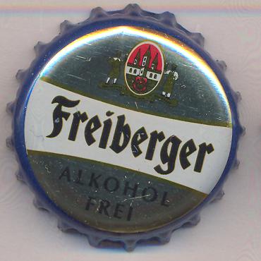 Beer cap Nr.22009: Freiberger Alkoholfrei produced by Freiberger Brauhaus AG/Freiberg