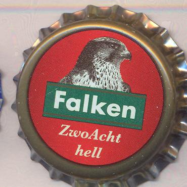 Beer cap Nr.22037: ZwoAcht Hell produced by Brauerei Falken AG/Schaffhausen