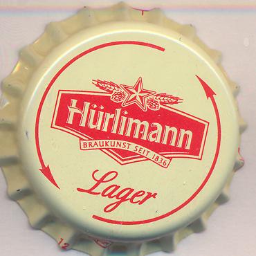 Beer cap Nr.22052: Hürlimann Lager produced by Hürlimann/Zürich