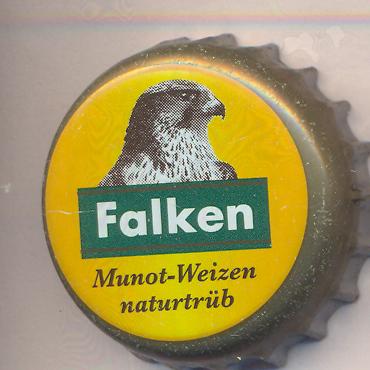 Beer cap Nr.22078: Munot Weizen Naturtrüb produced by Brauerei Falken AG/Schaffhausen