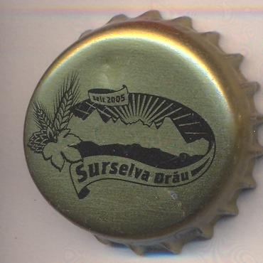 Beer cap Nr.22090: Surselva Bräu produced by Aktienbrauerei Flims Surselva AG/Flims Waldhaus