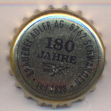 Beer cap Nr.22093: Adlerbräu produced by Adler Bräu/Schwanden