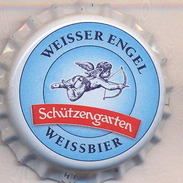 Beer cap Nr.22100: Weisser Engel produced by Brauerei Schützengarten AG/St. Gallen