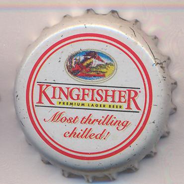 Beer cap Nr.22182: Kingfisher Premium Lager Beer produced by M/S United Breweries Ltd/Bangalore