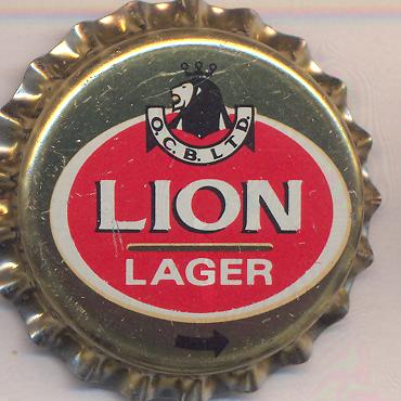 Beer cap Nr.22184: Lion Lager produced by The South African Breweries/Johannesburg