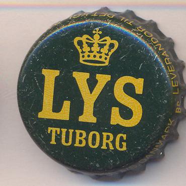 Beer cap Nr.22265: Lys Tuborg produced by Tuborg Breweries Ltd/Hellerup