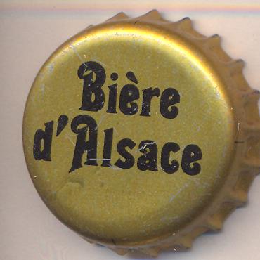 Beer cap Nr.22414: Biere d'Alsace produced by L. Haag - Metzger et Cie./Hochfelden