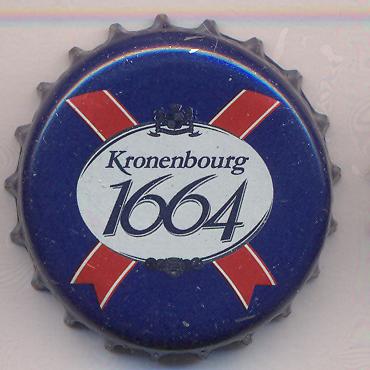 Beer cap Nr.22429: 1664 de Kronenbourg produced by Kronenbourg/Strasbourg