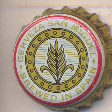 Beer cap Nr.22498: San Miguel Pilsener produced by San Miguel/Barcelona