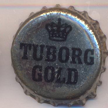 Beer cap Nr.22530: Tuborg Gold produced by Tuborg Breweries Ltd/Hellerup