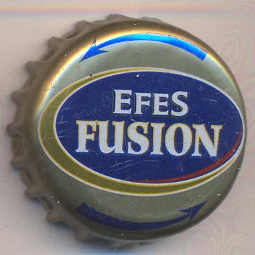 Beer cap Nr.22575: Efes Fusion produced by Ege Biracilik ve Malt Sanayi/Izmir