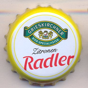 Beer cap Nr.22667: Zitronen Radler produced by Brauerei Grieskirchen-AG/Grieskirchen